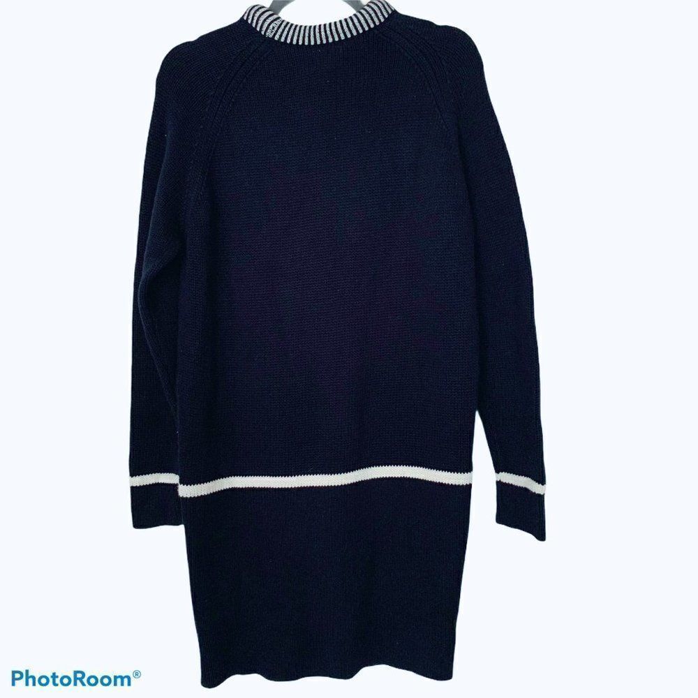 Asos Maternity Dark Navy Knit Sweater Crew Neck 2